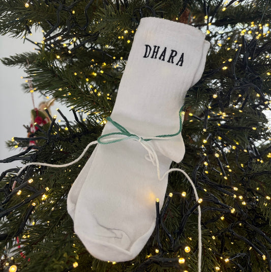 D H A R A Socks - free gift with purchase